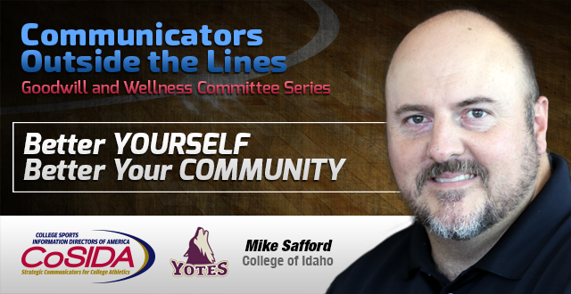 Communicators Outside the Lines Series: Mike Safford, College of Idaho